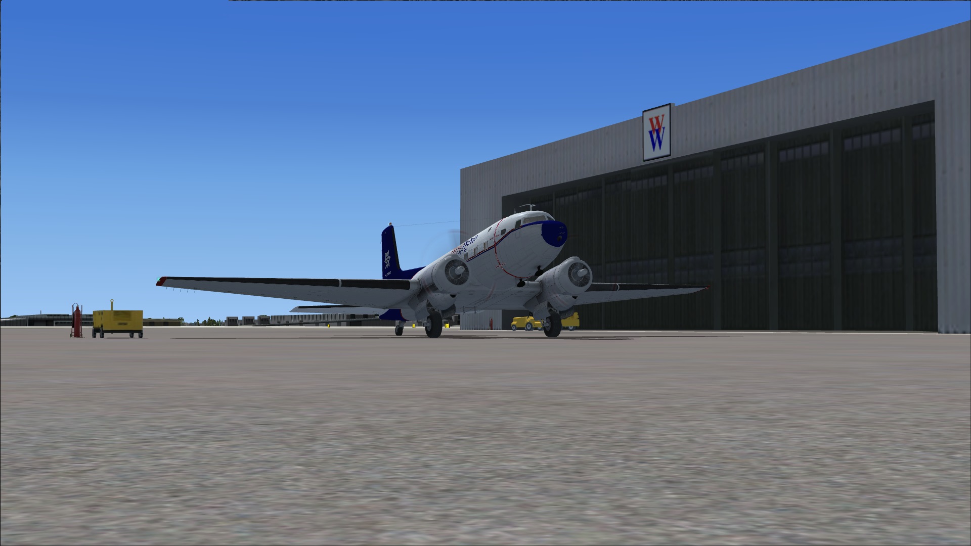 Douglas Super DC-3 Front View