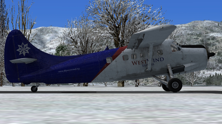 DeHavilland Canada DHC-3 Otter Side View