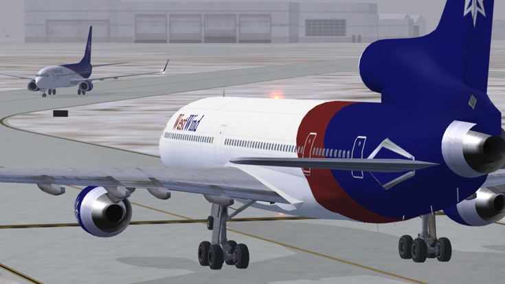 Lockheed L1011-250 Front View