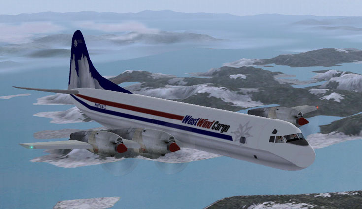 Lockheed L188-Electra Side View