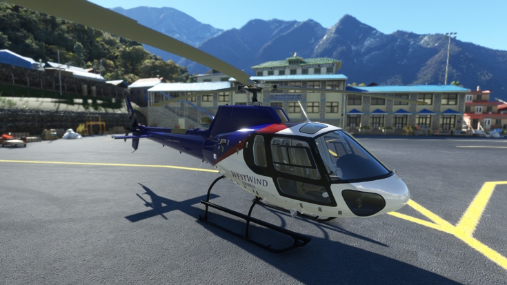 Airbus Helicopters H125 Front View