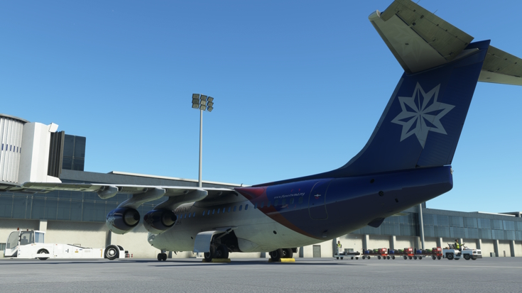 British Aerospace 146-200 Front View