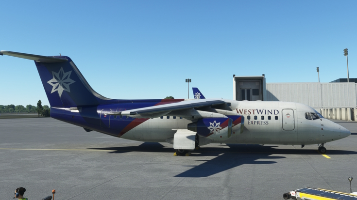 British Aerospace 146-200 Side View