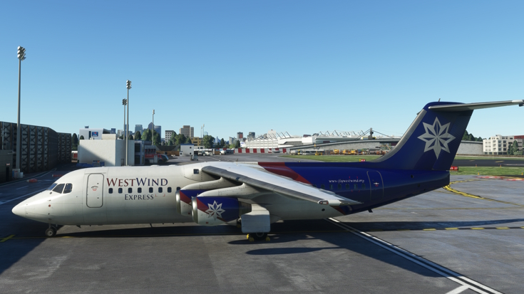 British Aerospace 146-300 Side View