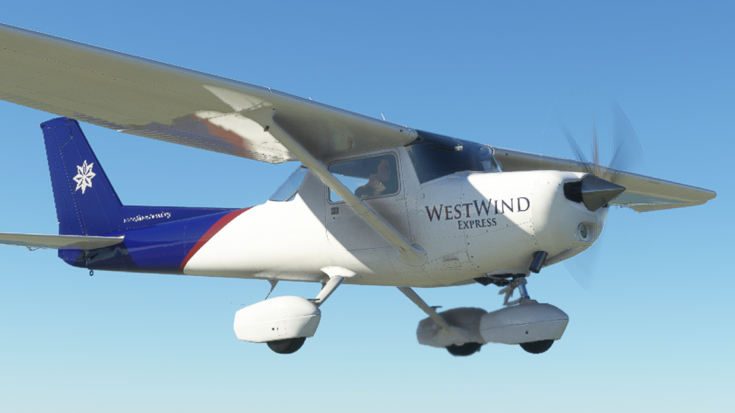 Cessna 152 Front View