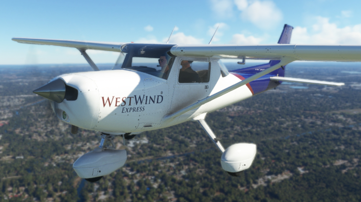 Cessna 152 Side View