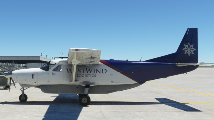 Cessna 208B Super Cargomaster Side View