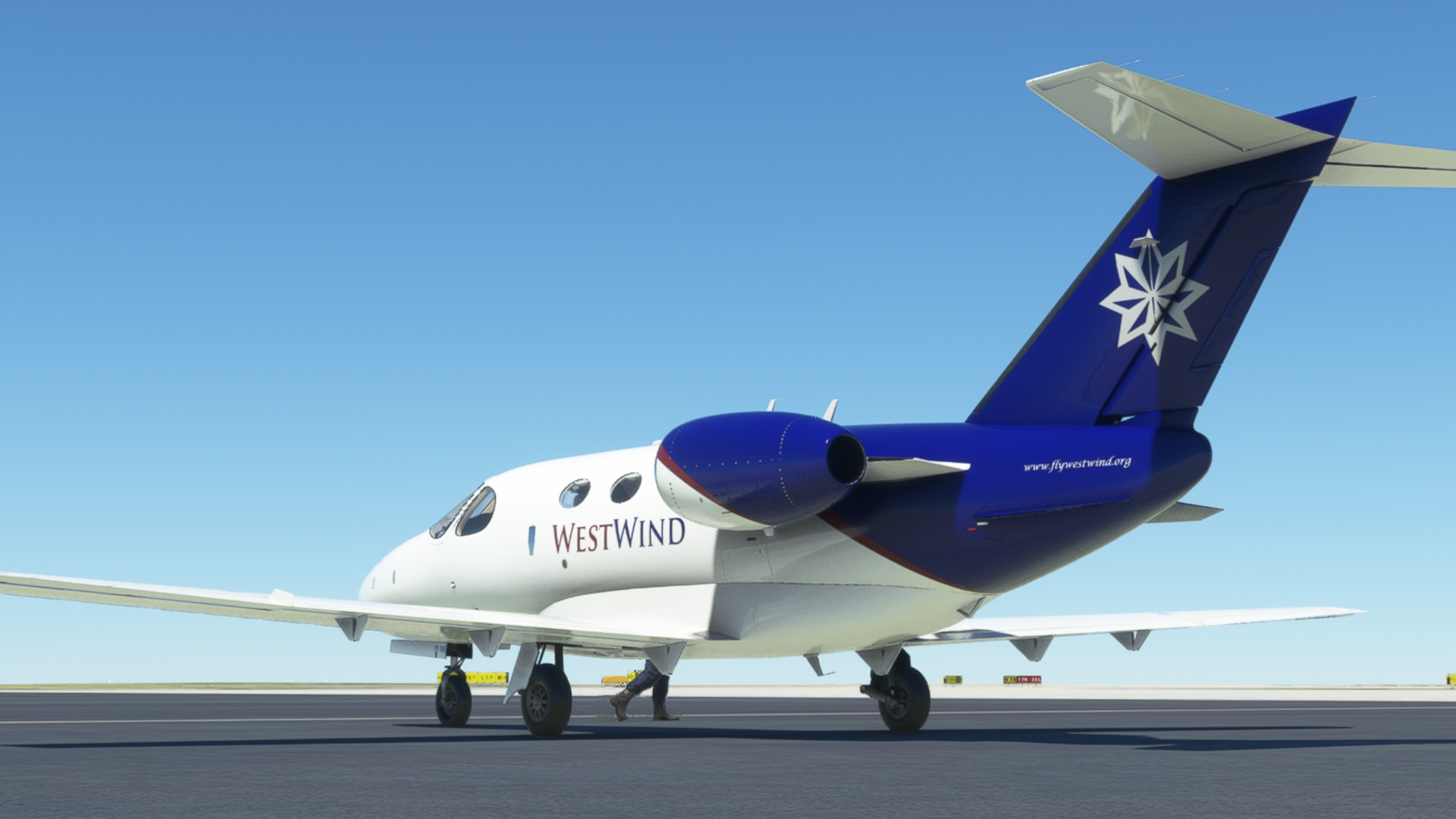 Cessna 510 Citation Mustang Front View