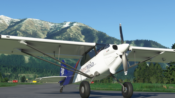 Cub Crafters XCub-Tail Wheel Front View