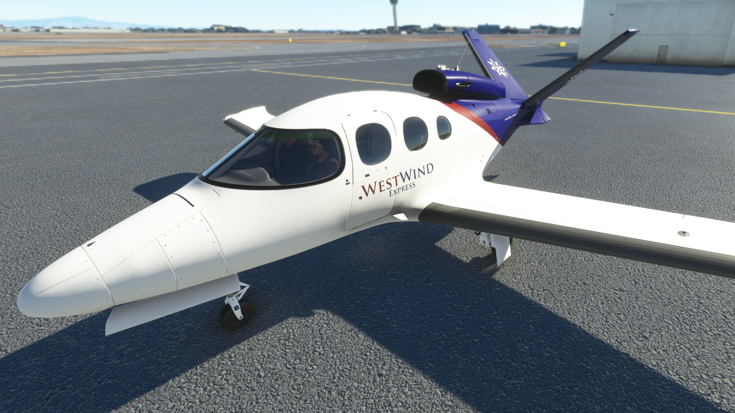 Cirrus Vision SF50 Side View