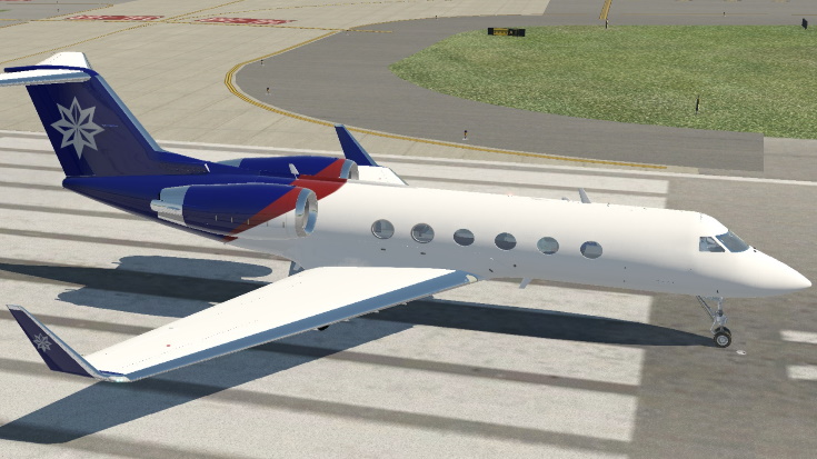 Gulfstream G-IV Side View