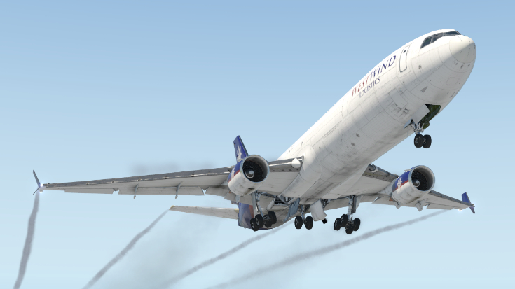 McDonnell Douglas MD-11F Front View