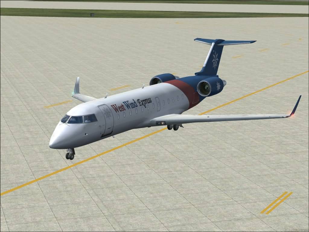 Boeing Bombardier CRJ for FS2000